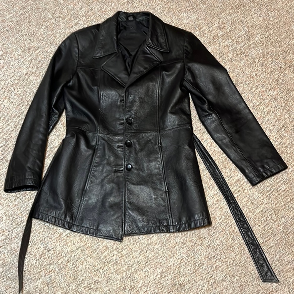 Mid length 29” long 17” sleeve breast 34 around